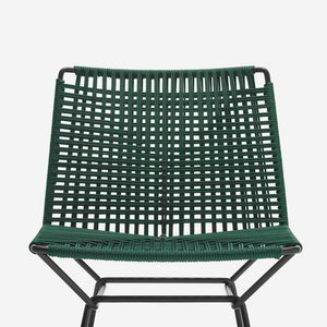 Neil Twist Chair - Black - English Green