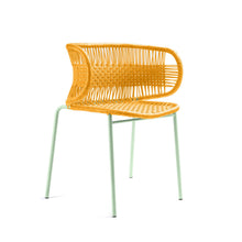 Load image into Gallery viewer, Cielo Stacking Armchair - Honey Yellow/Pastel Green