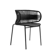 Load image into Gallery viewer, Cielo Stacking Armchair - Black/Black