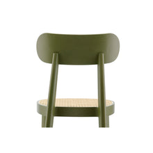 Load image into Gallery viewer, Chair 118 SP - Seat With Tacked on Flat Upholstery - Back View
