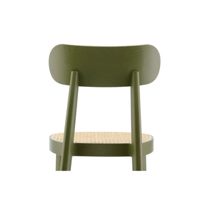 Chair 118 SP - Seat With Tacked on Flat Upholstery - Back View