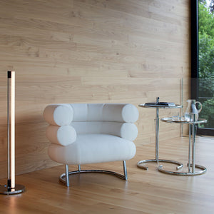 Adjustable Table shown with Bibendum lounge and Tube Light