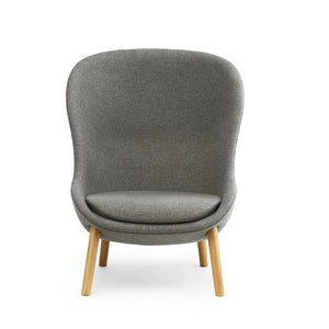 Hyg Lounge Chair - High - Oak