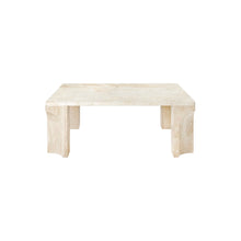 Load image into Gallery viewer, Doric Coffee Table - Square - Travertine