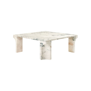 Doric Coffee Table - Square - Limestone