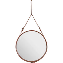 Load image into Gallery viewer, Adnet Wall Mirror - Ø 27.55 inches - Tan