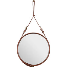 Load image into Gallery viewer, Adnet Wall Mirror - Ø 17.71 inches - Tan