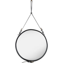 Load image into Gallery viewer, Adnet Wall Mirror - Ø 22.84 inches  - Black