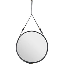 Load image into Gallery viewer, Adnet Wall Mirror - Ø 27.55 inches - Black