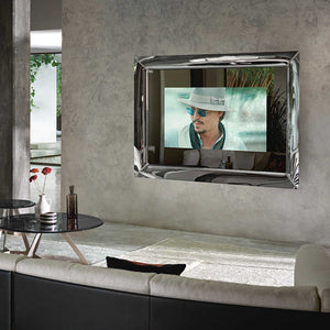 Caadre mirror with embedded LED TV