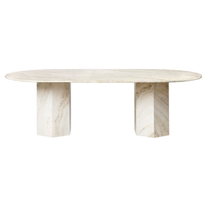 Epic Dining Table - Eliptical - Neutral White