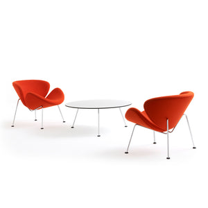 Orange Slice Chairs and Table