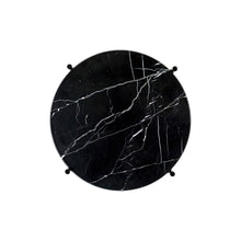 Load image into Gallery viewer, TS Table Black Marquina Marble Top Detail