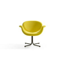 Load image into Gallery viewer, Tulip Midi Armchair - Yellow - Cross Base