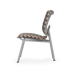 Aerias Lounge Chair - Grey - Cognac  - Coco