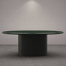 Load image into Gallery viewer, Antilles Dining Table - Oval - Marble Verde Guatemala