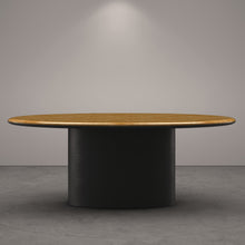 Load image into Gallery viewer, Antilles Dining Table - Oval - Marble Giallo Reale
