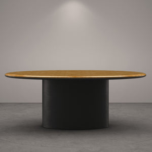 Antilles Dining Table - Oval - Marble Giallo Reale