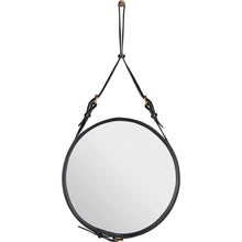 Load image into Gallery viewer, Adnet Wall Mirror - Ø 17.71 inches - Black