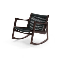 Load image into Gallery viewer, Euvira Chair - Brown Cord - Black