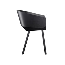 Load image into Gallery viewer, Houdini Armchair - Oak Veneer, Black Lacquered