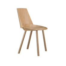 Load image into Gallery viewer, Houdini Chair - Armless - Oak Veneer, Clear Lacquered