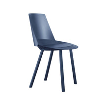 Load image into Gallery viewer, Houdini Chair - Armless - Oak Veneer, Navy Lacquered